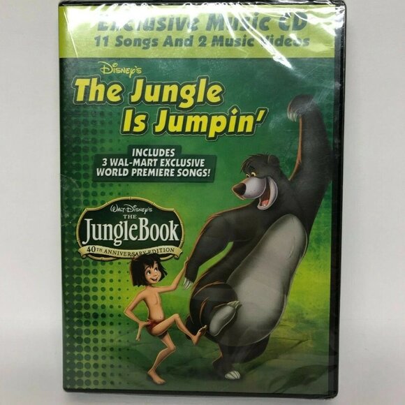 Disney The Jungle Book 40th Anniversary Jungle is JUMPIN CD Walmart Exclusive - Picture 1 of 2
